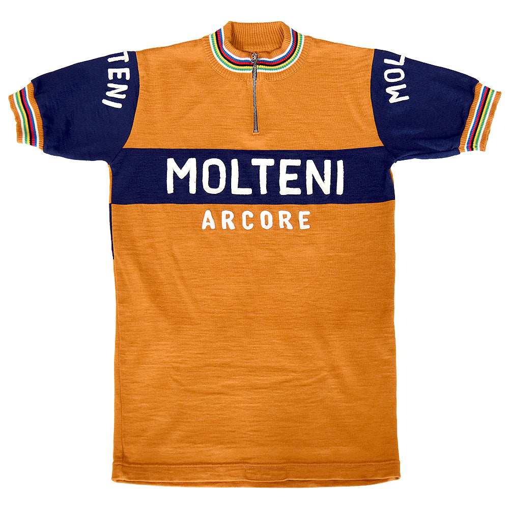 Molteni blue stripe jersey Tiralento